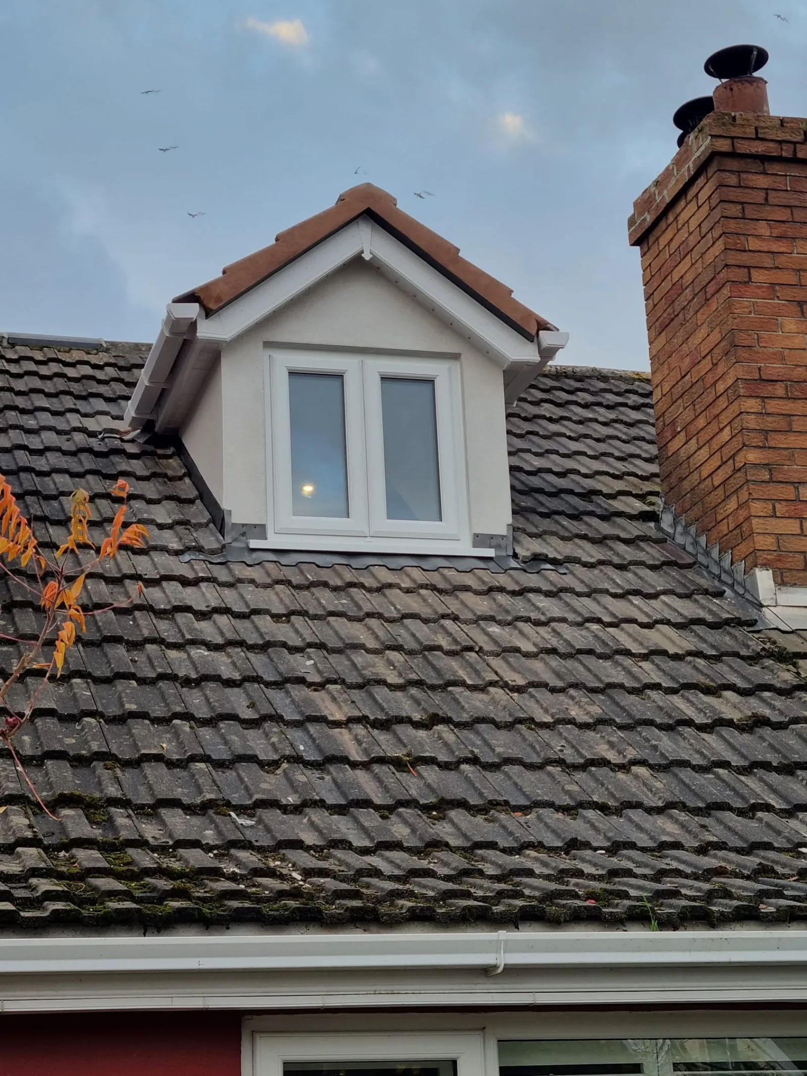 Attic bathroom conversion