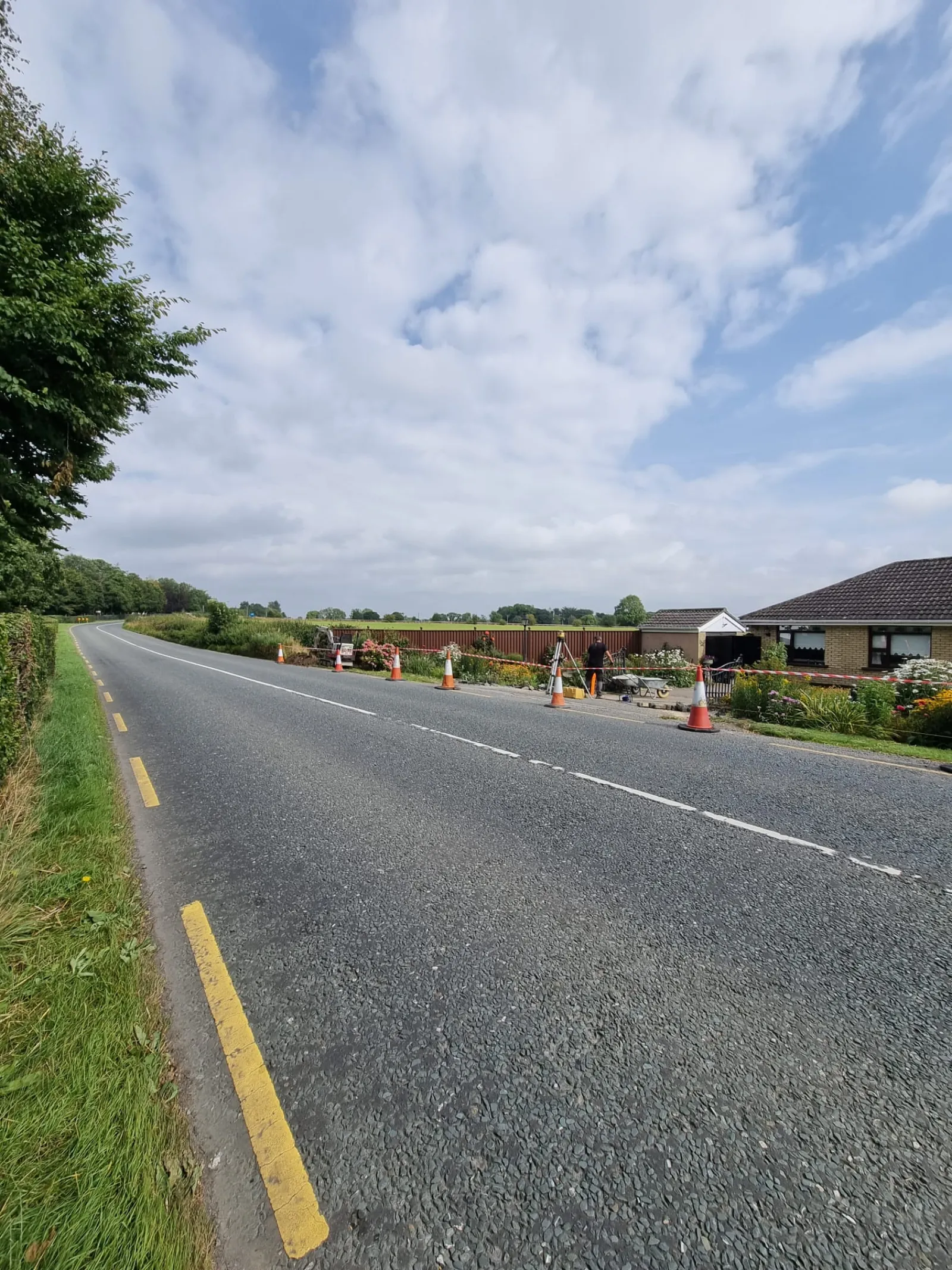 Driveway construction