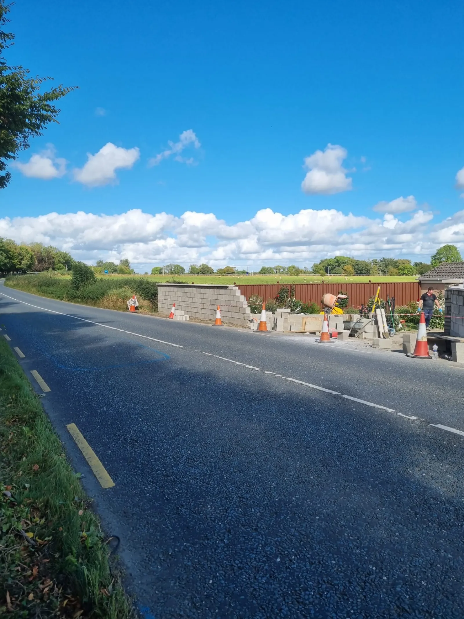 Driveway construction