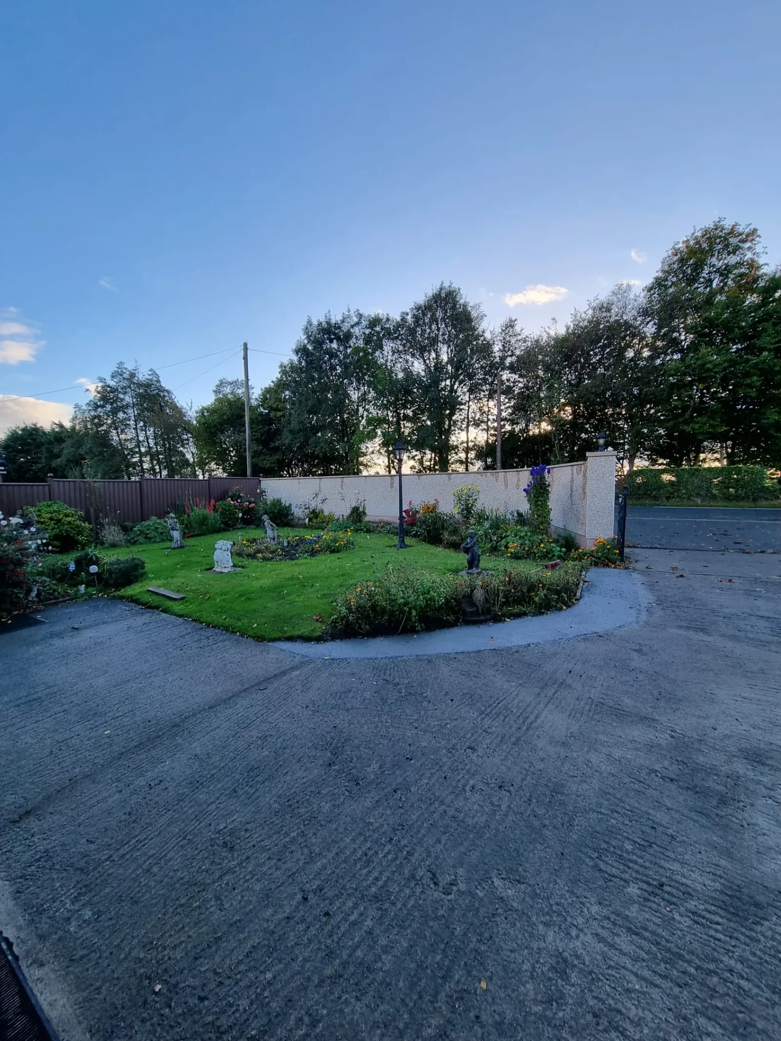 Driveway construction