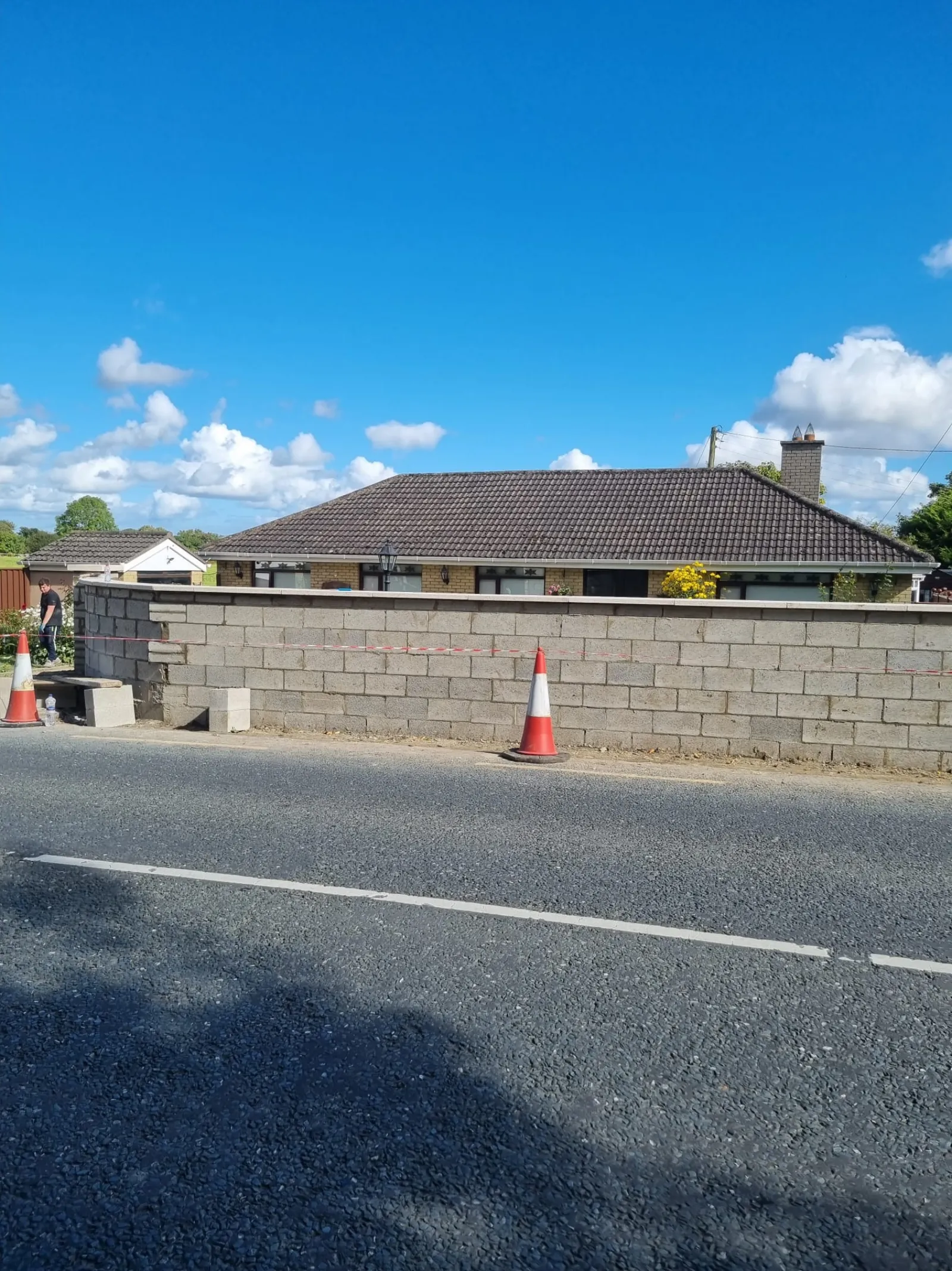 Driveway construction